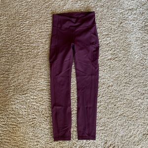 Lululemon Running Leggings with Pockets